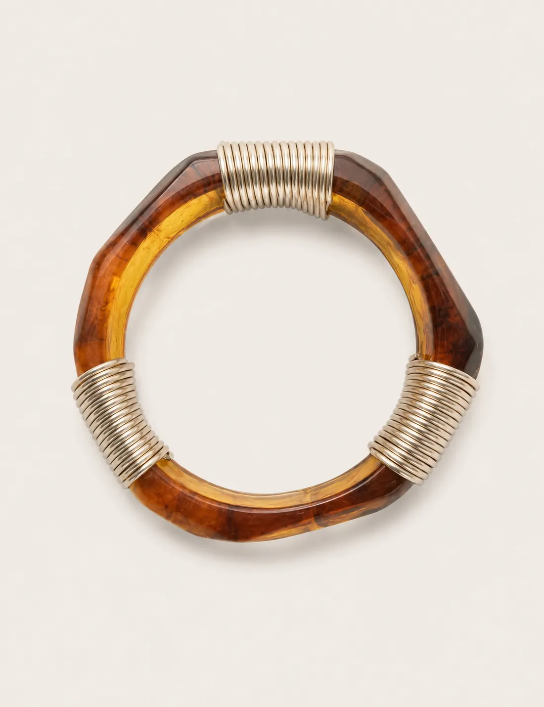 Brazalete Resina Ámbar