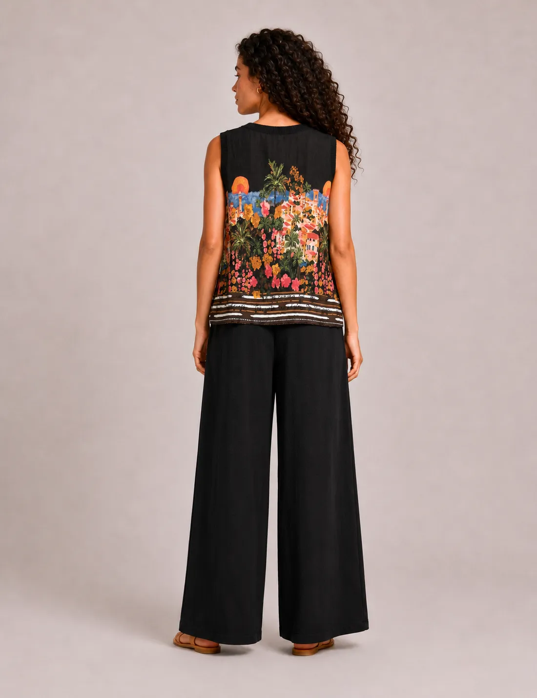 Alternative view of Blusa Estampada Acuarela