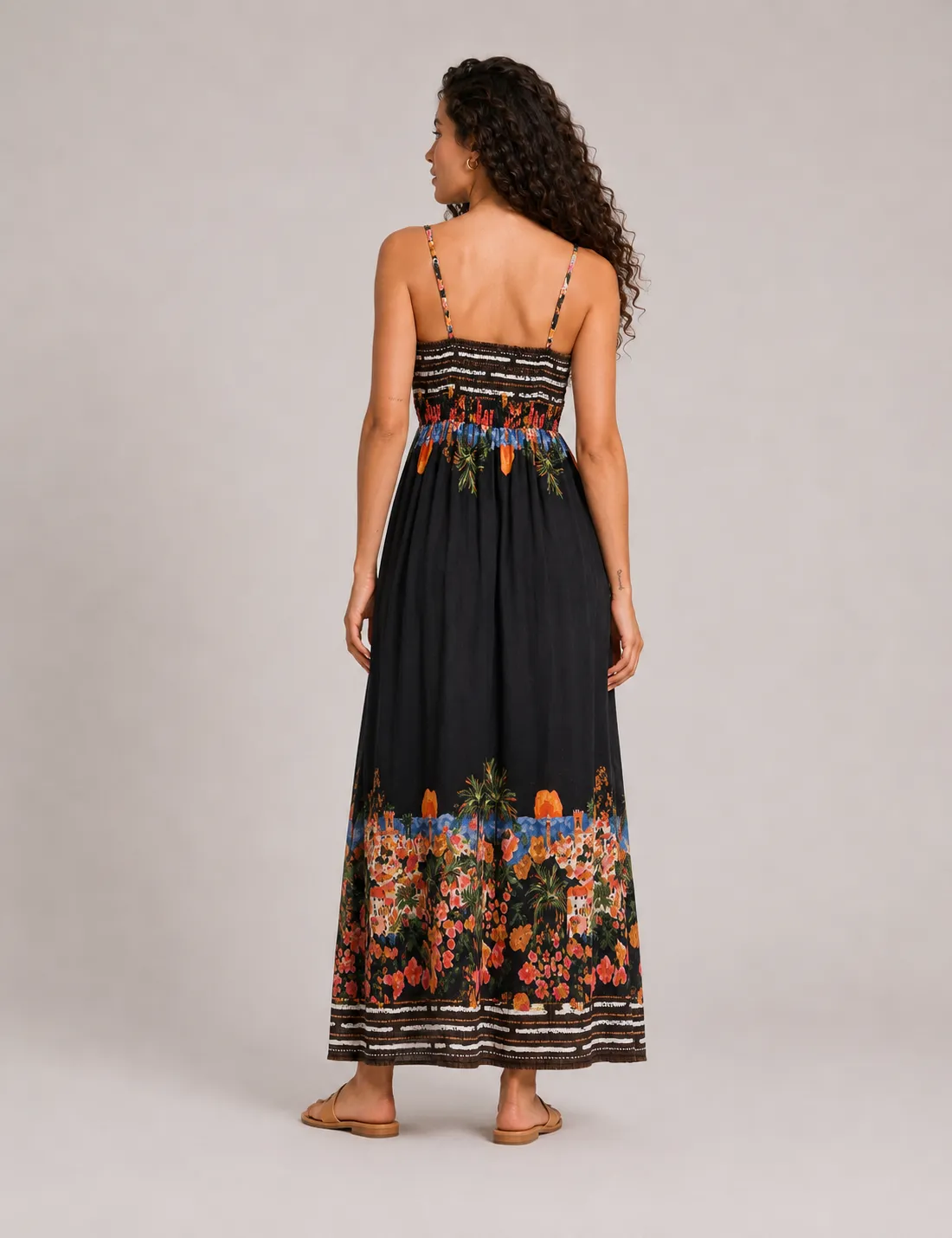 Alternative view of Vestido Estampado Acuarela