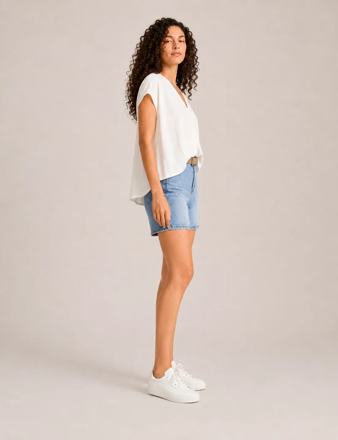Blusa Lino Crudo - Imagen 3