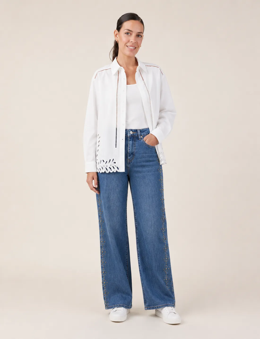 Sobrecamisa Calada Blanco