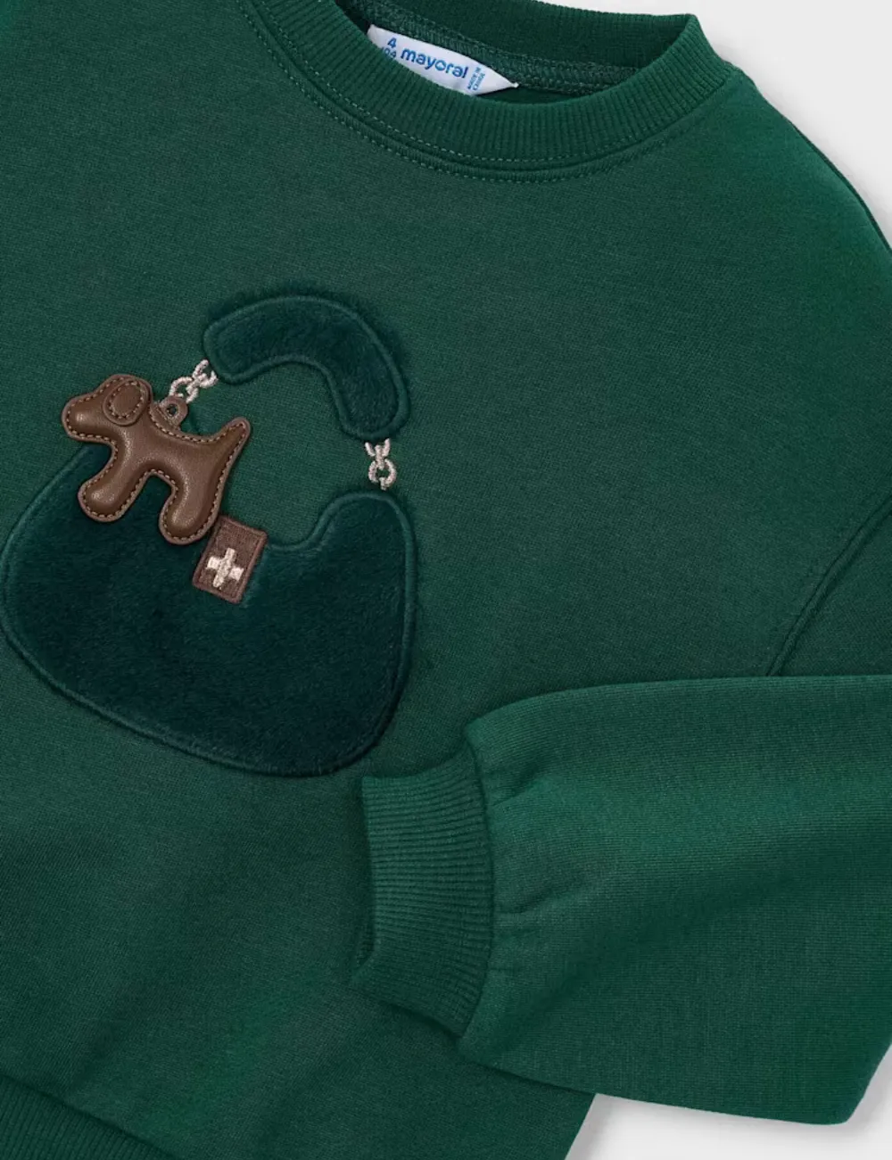Sudadera Bolso Verde - Imagen 5
