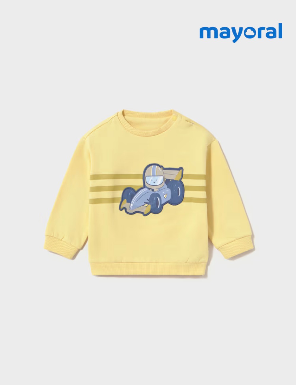 Sudadera Coche Amarilla