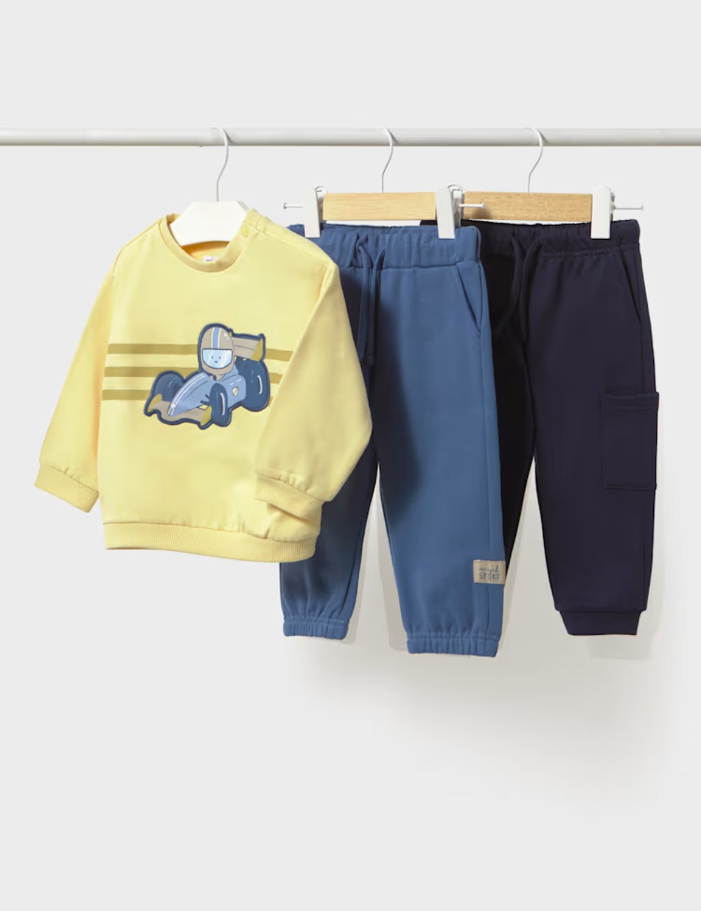 Pantalón Jogger Coche Azul - Imagen 4