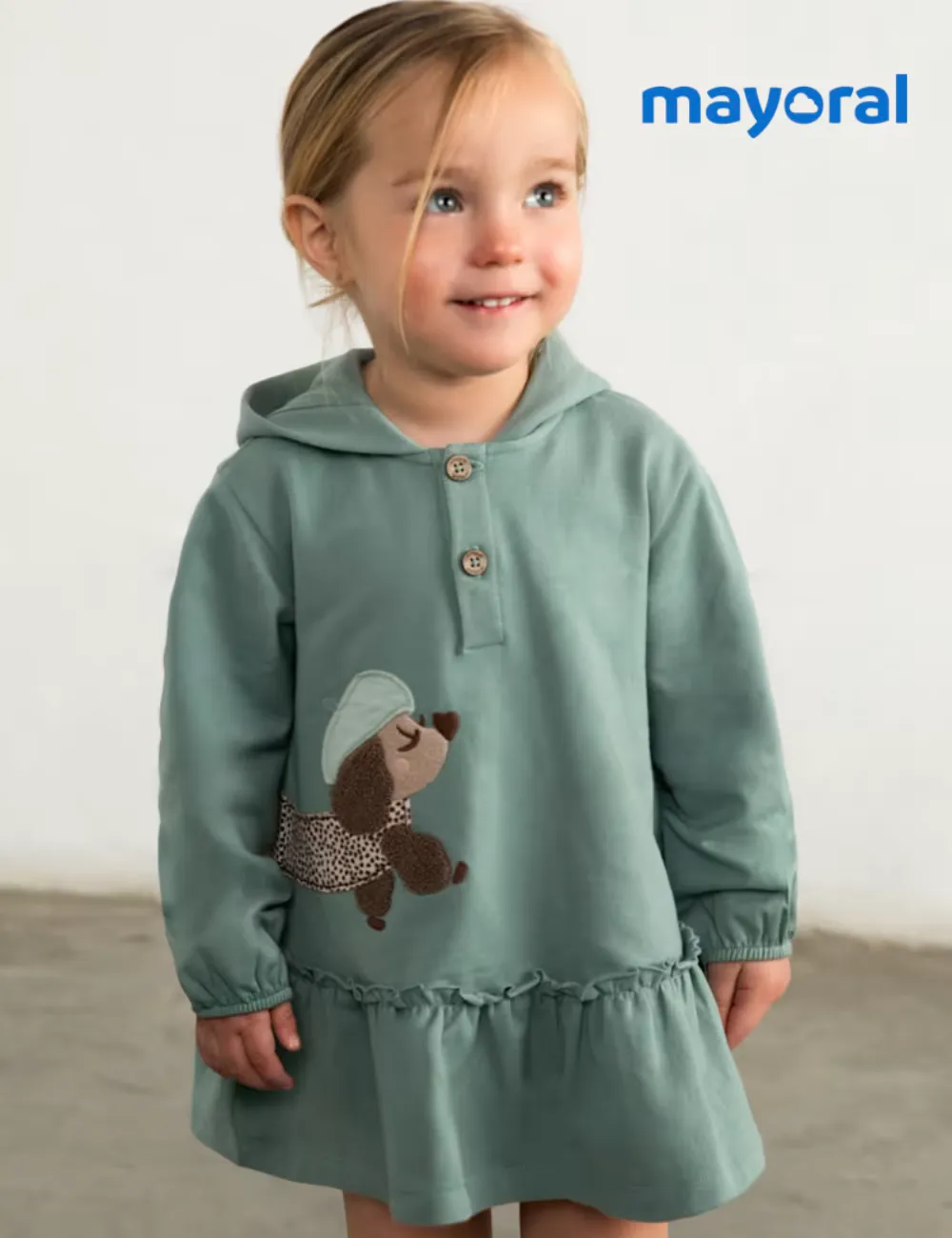Vestido Capucha Perrito