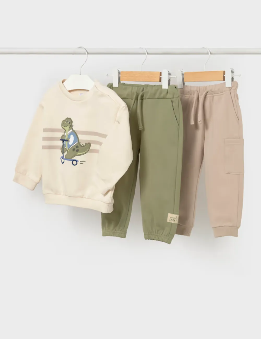 Pantalón Jogger Dinosaurio Verde - Imagen 2