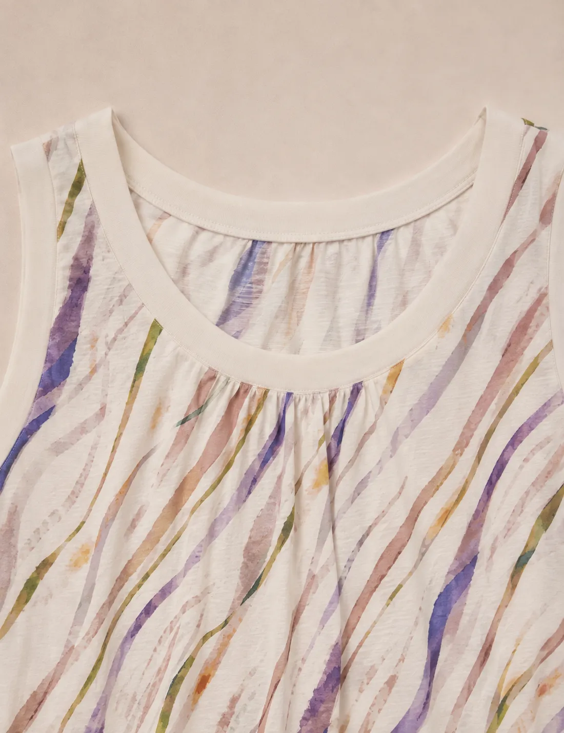 Vestido Estampado Malva - Imagen 4