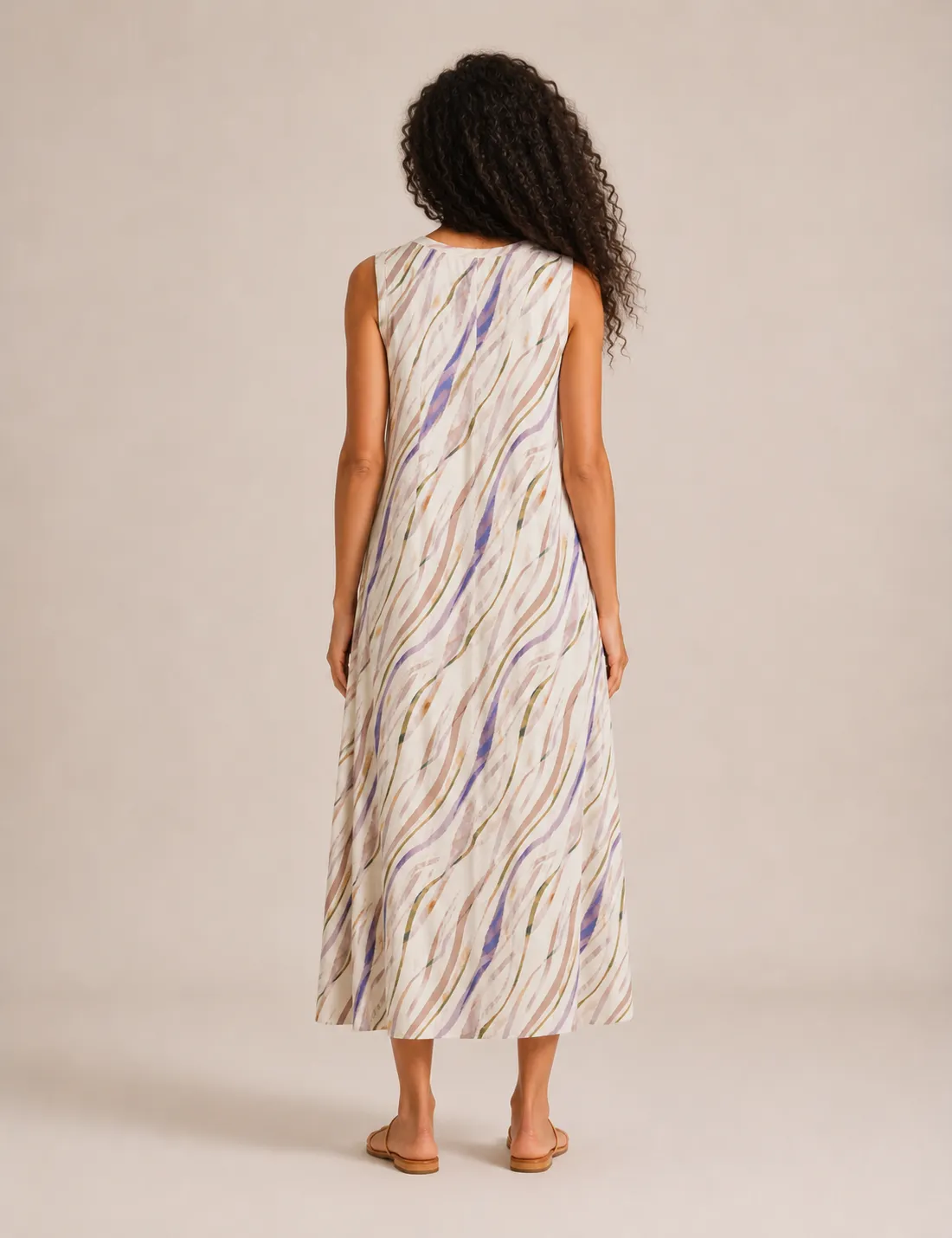 Alternative view of Vestido Estampado Malva