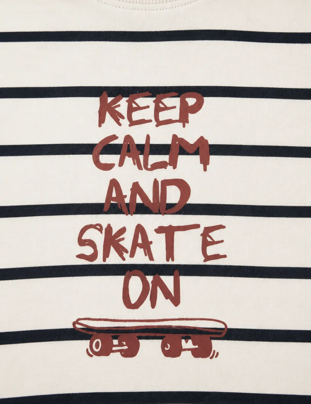 Alternative view of Camiseta Rayas Skate
