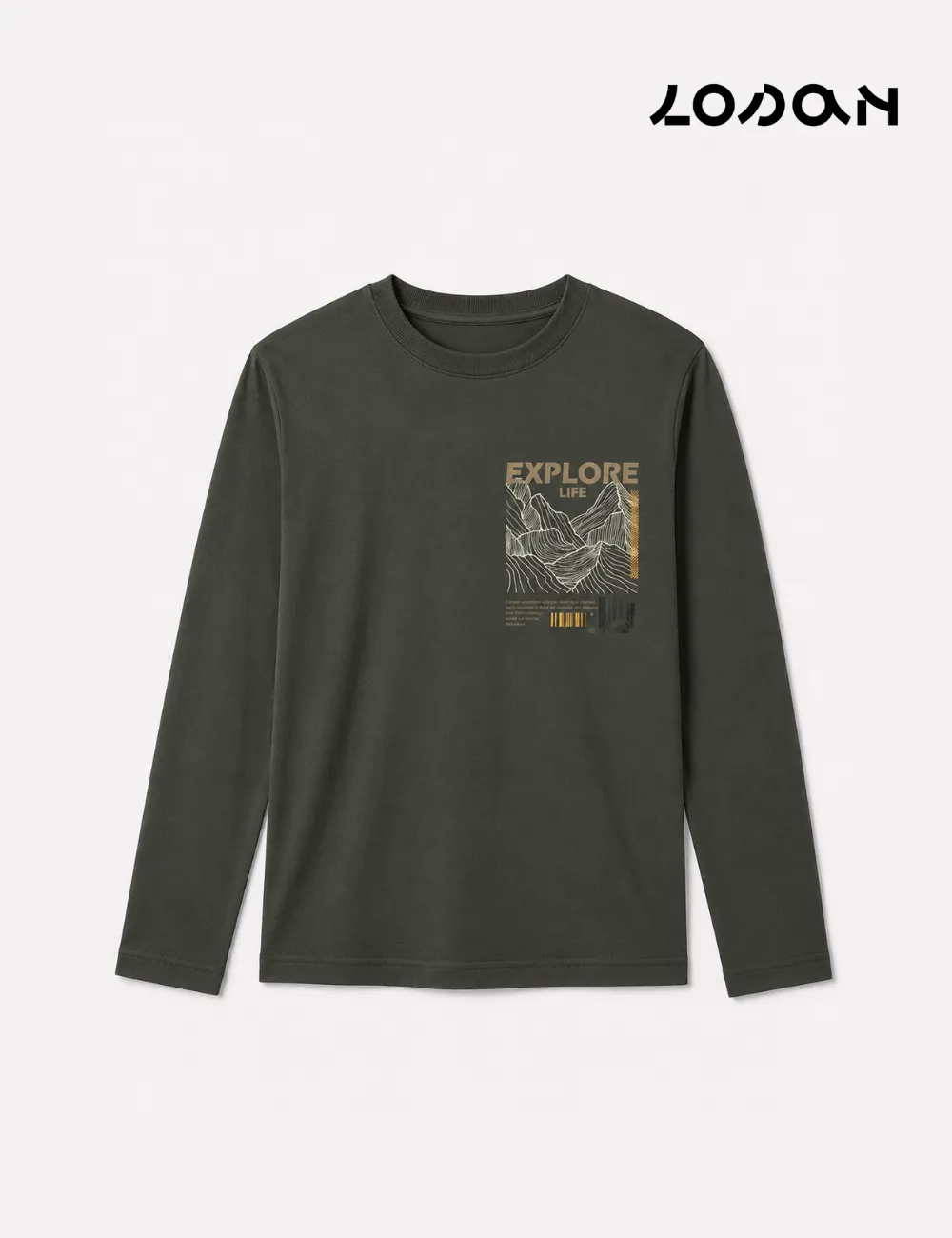 Camiseta Explore Kaki
