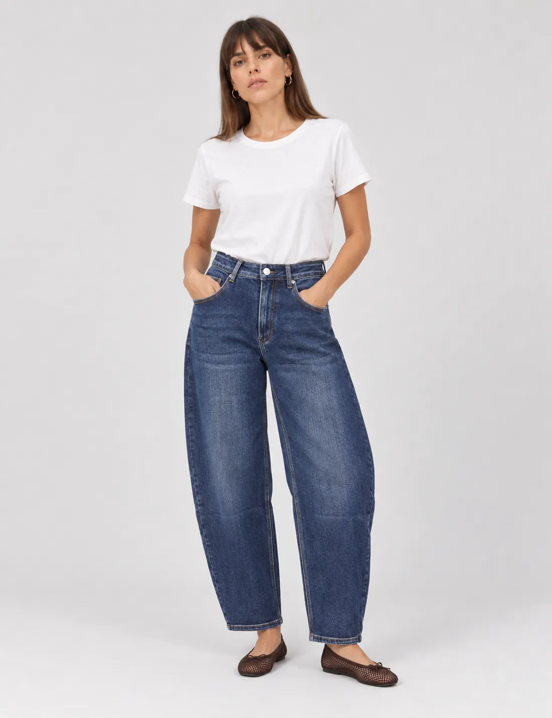 Jeans Globo Denim Oscuro