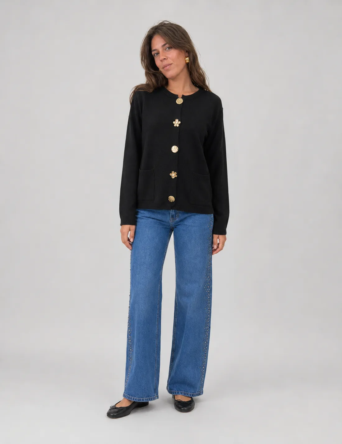 Chaqueta Punto Negro