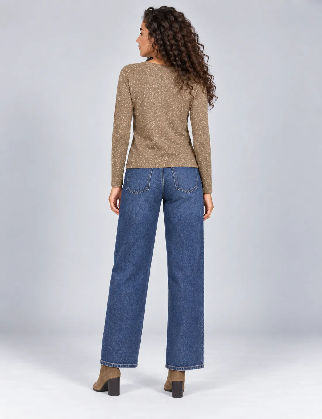 Alternative view of Camiseta Lurex Tostado