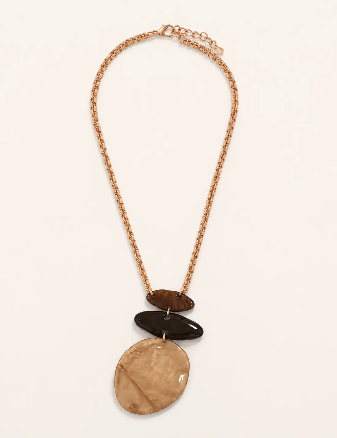 Alternative view of Collar Acrílico Cadena