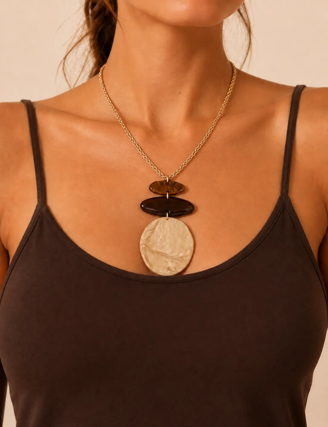 Collar Acrílico Cadena
