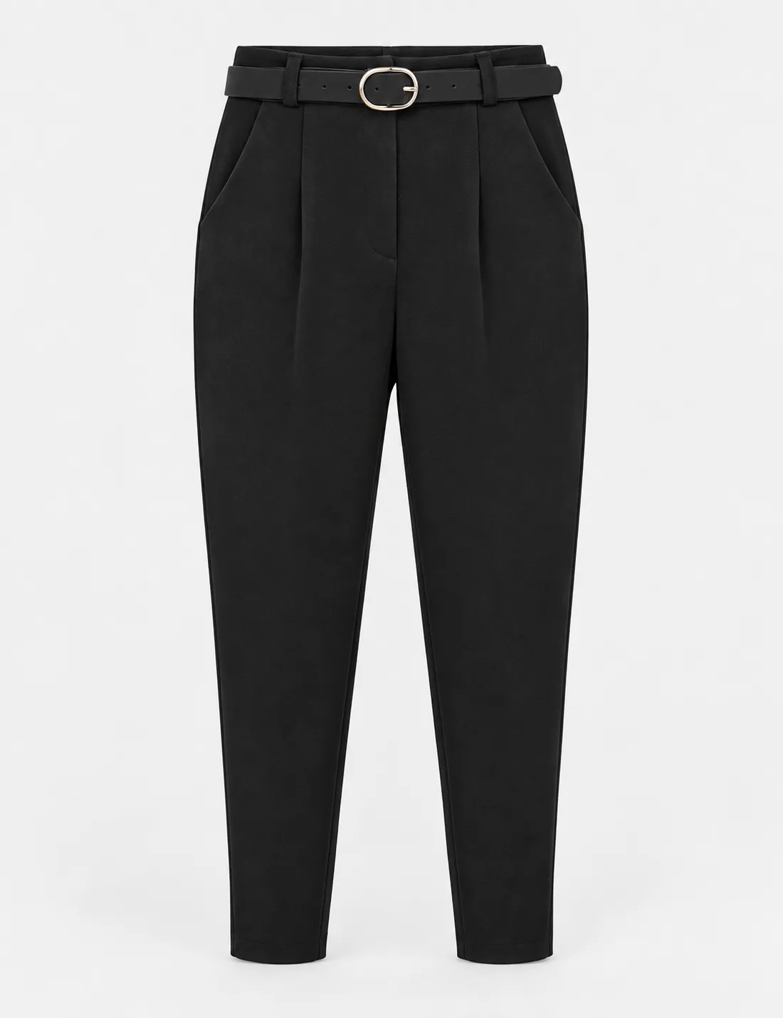 Pantalón Pinzas Skinny Negro - Imagen 3