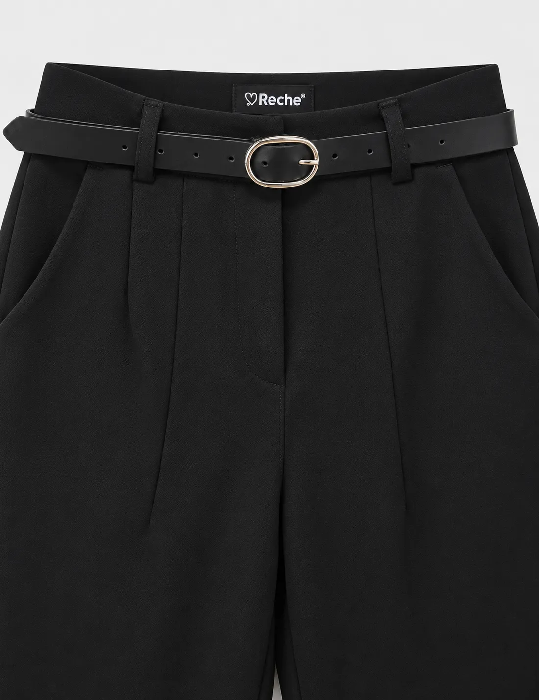 Pantalón Pinzas Skinny Negro - Imagen 5