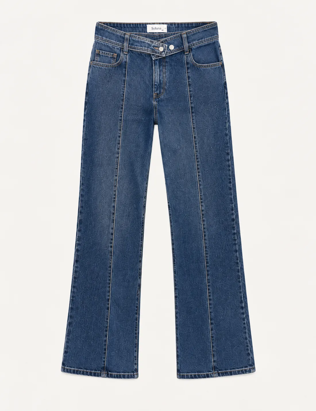 Jeans Baggy Cintura Cruzada - Imagen 3