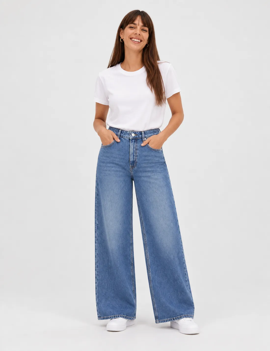Alternative view of Jeans WideLeg Lazos Bolsillo