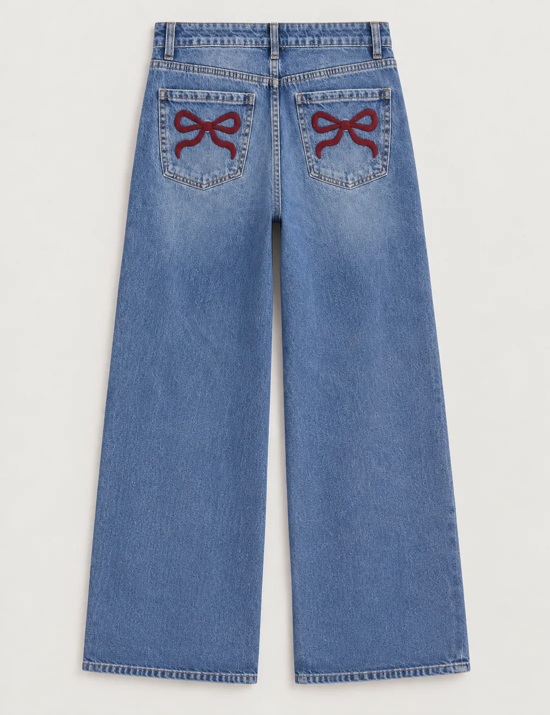 Jeans WideLeg Lazos Bolsillo - Imagen 6