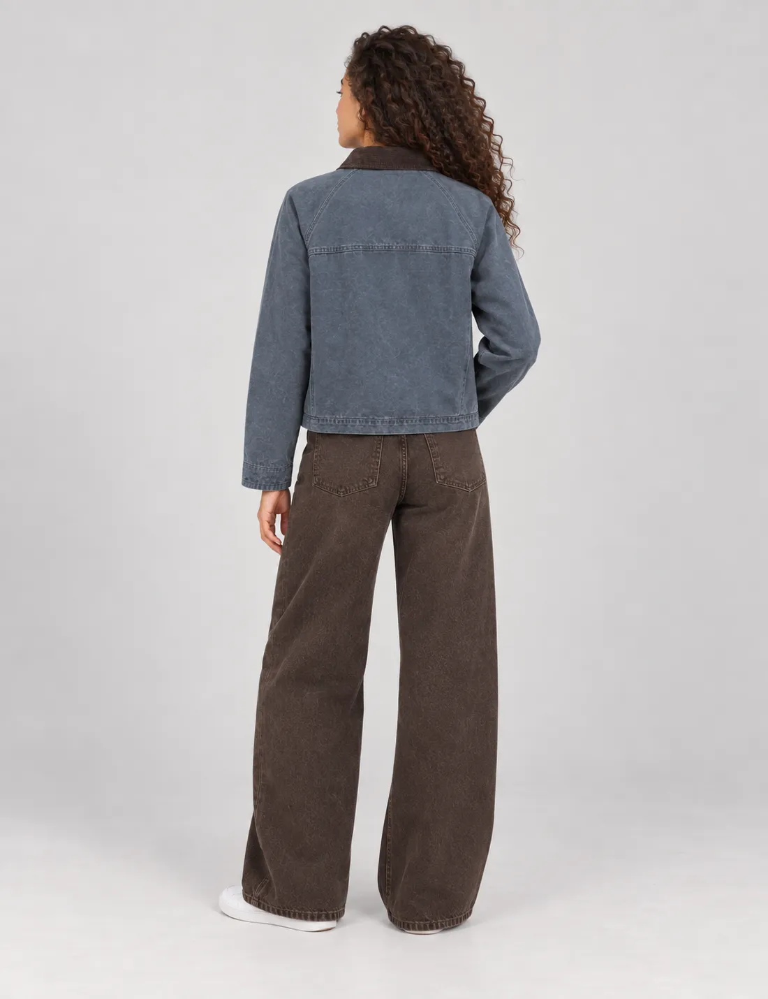 Alternative view of Chaqueta Barn Jacket Corta Cobalto