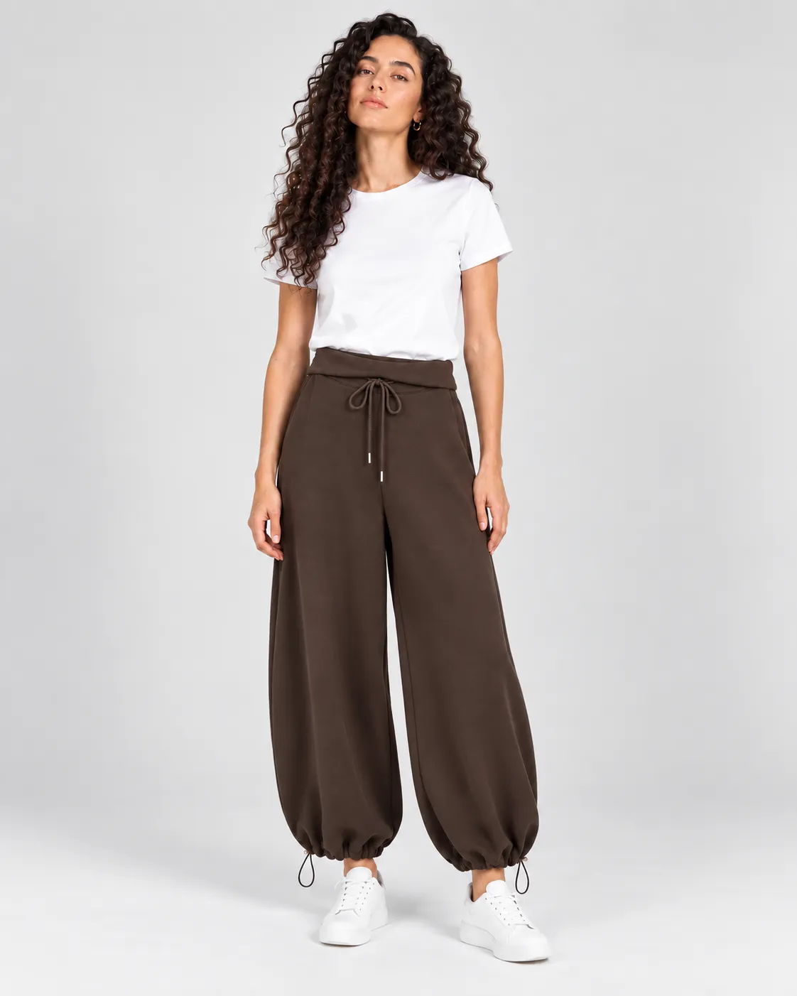 Pantalón Sport Bombacho Chocolate