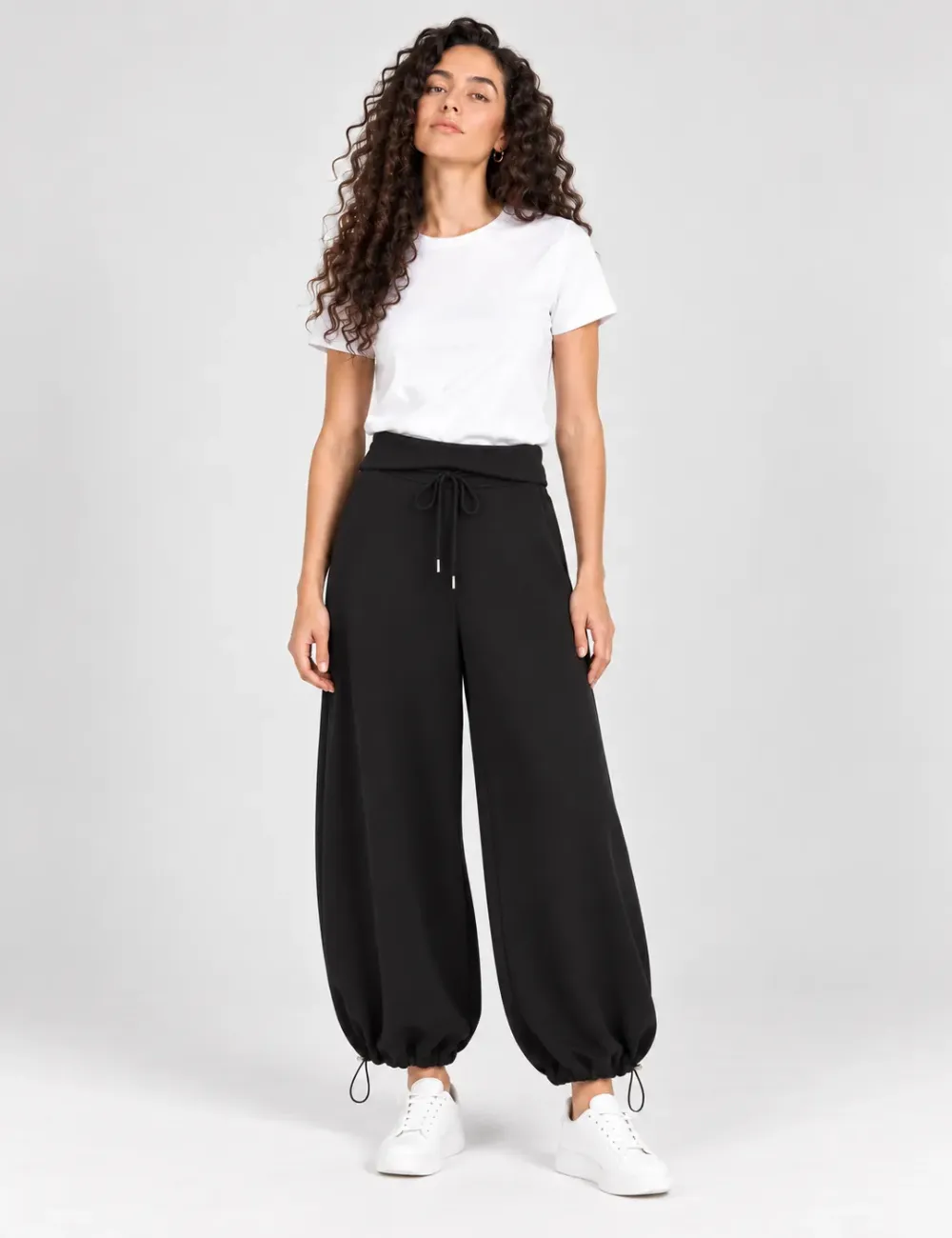 Pantalón Sport Bombacho Negro