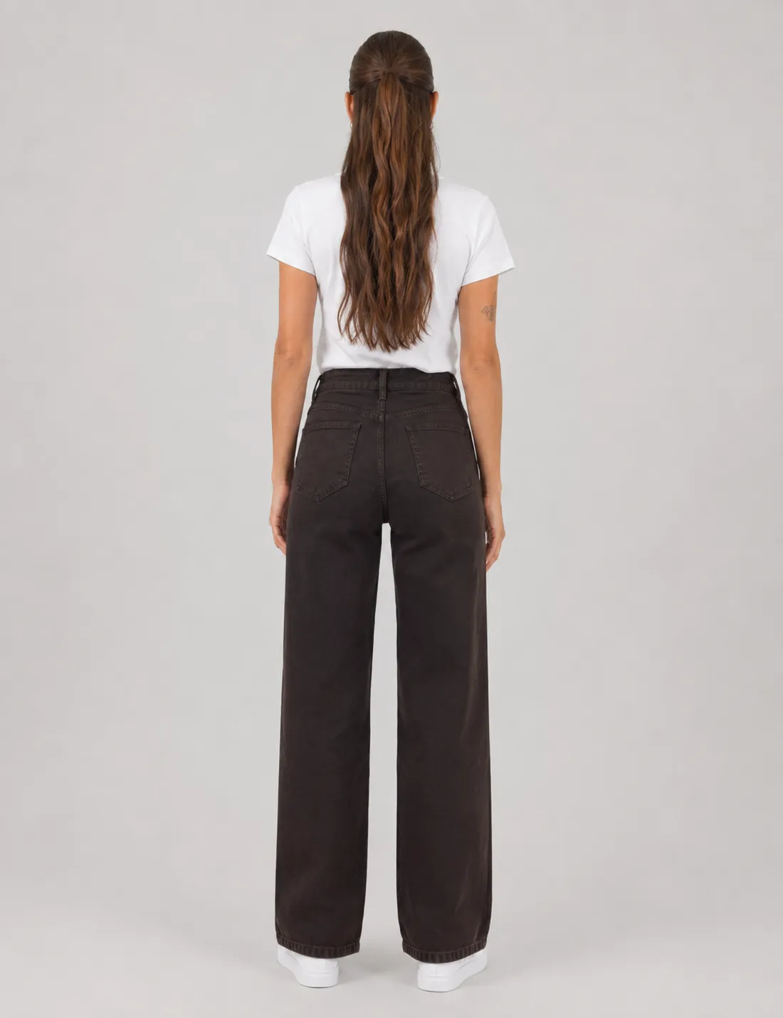Alternative view of Jeans Denim Straight Chocolate