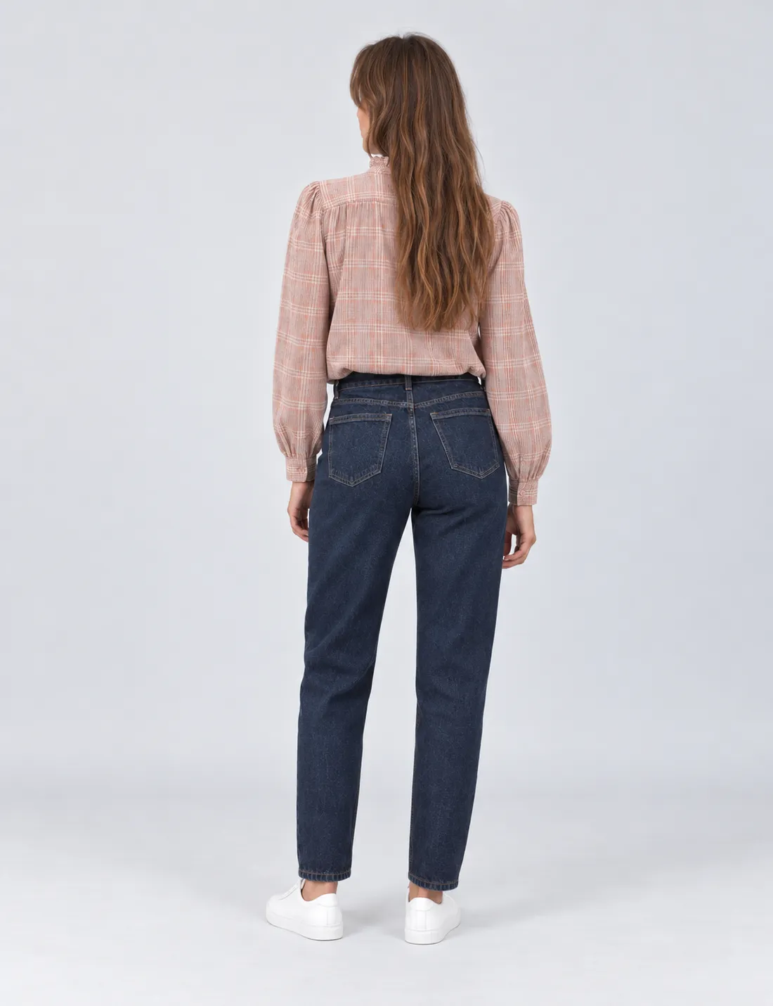 Alternative view of Camisa Cuadros Pana Burdeos
