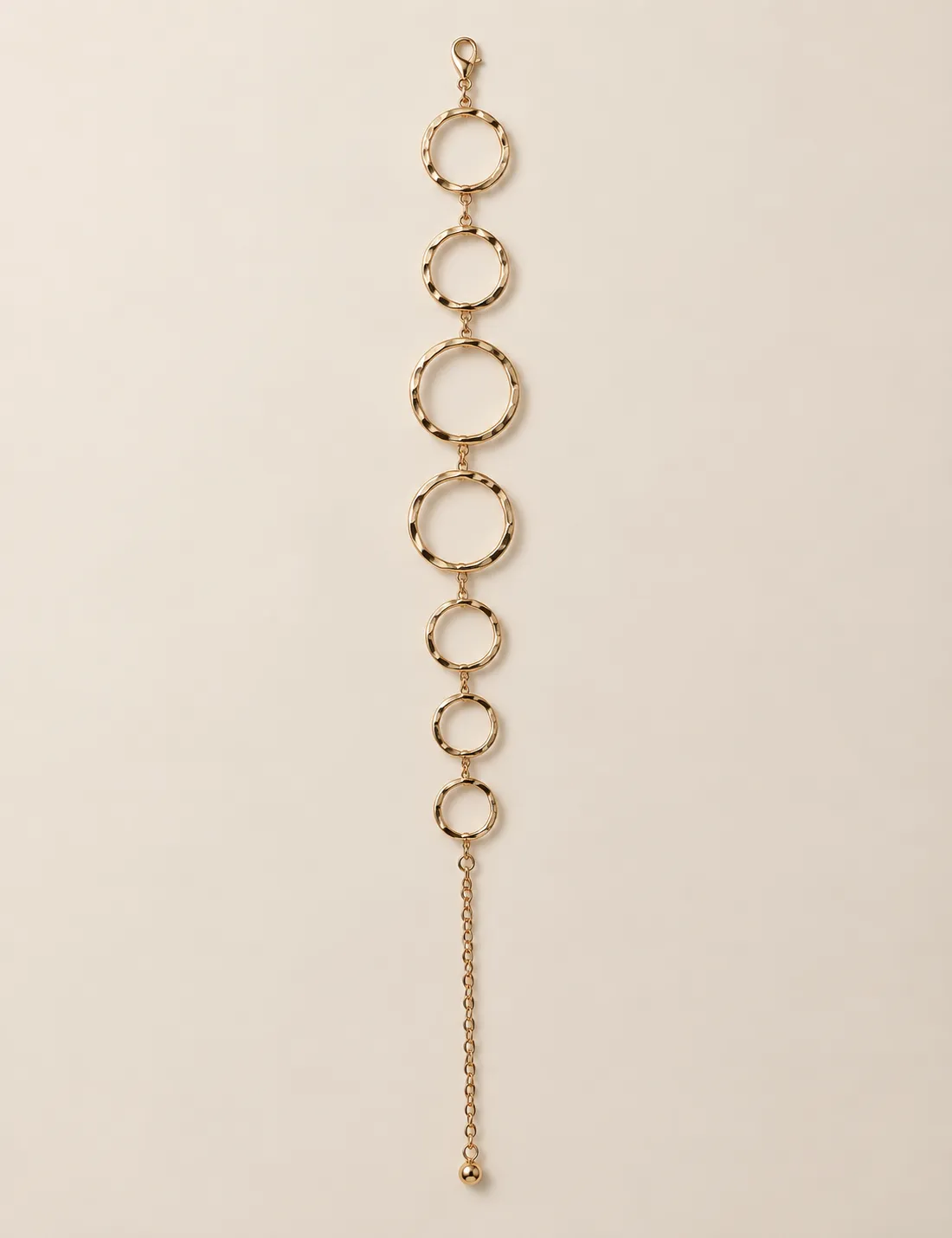 Cinturón Aros Dorado