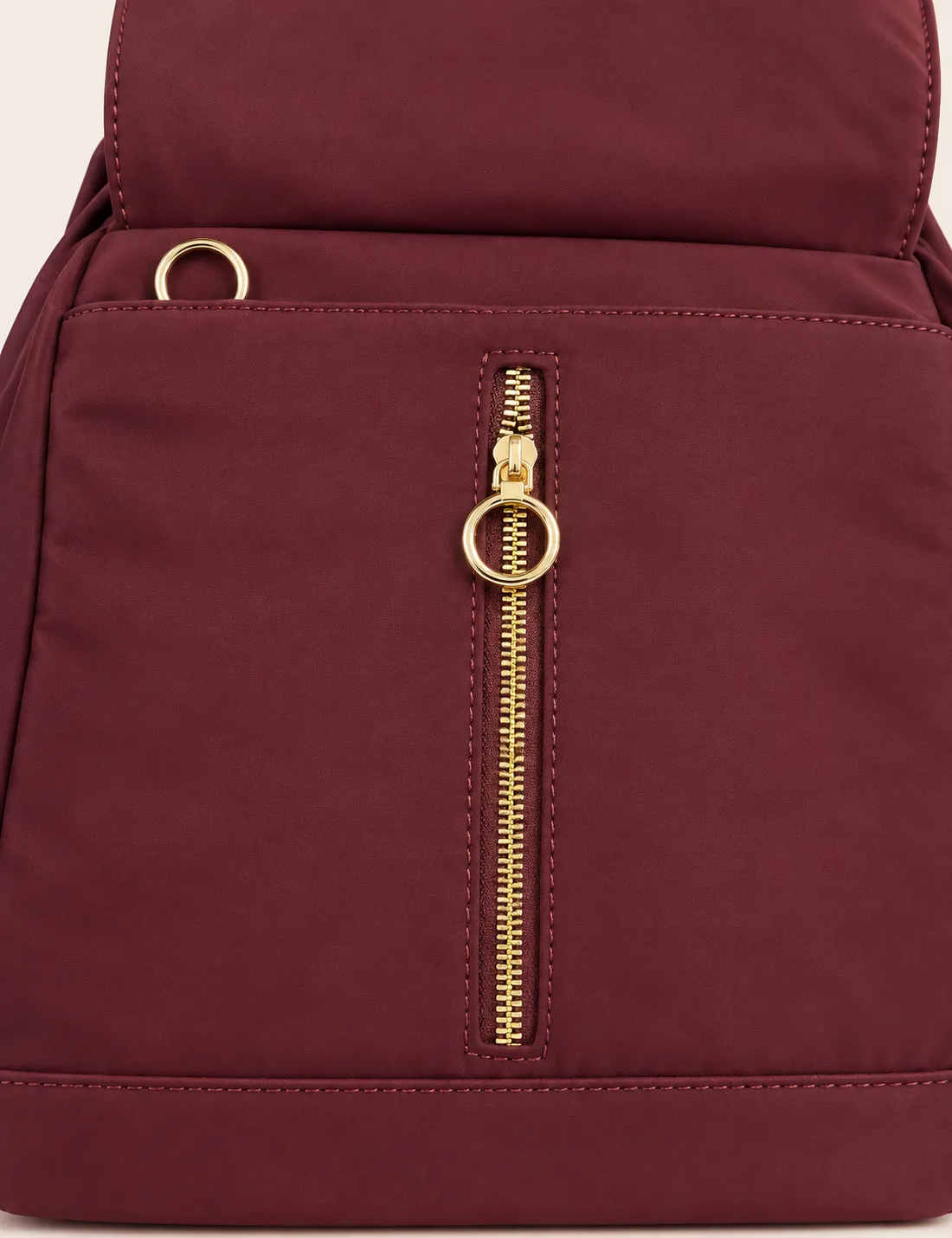 Mochila Cremalleras Burdeos - Imagen 3
