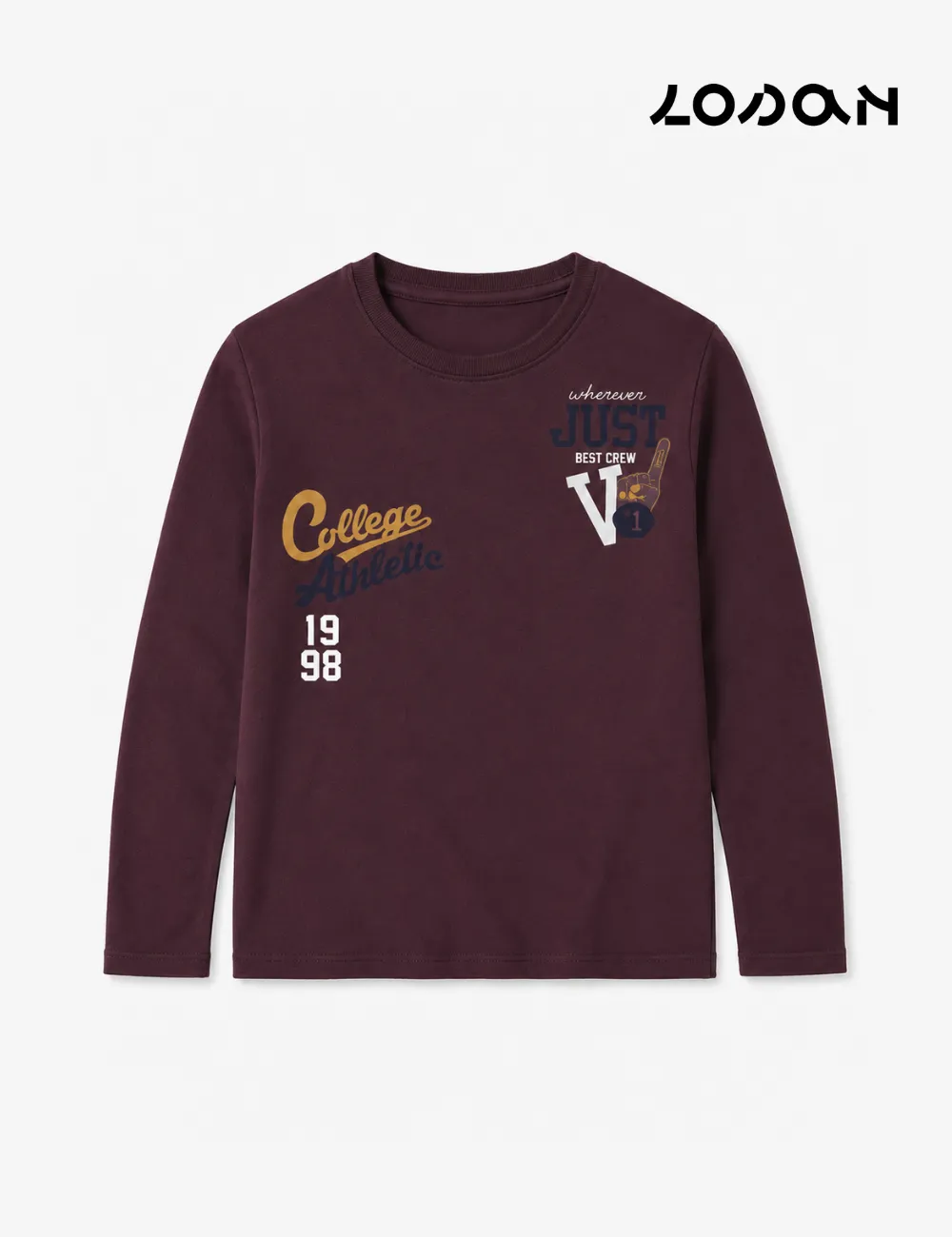 Camiseta Letras Vino