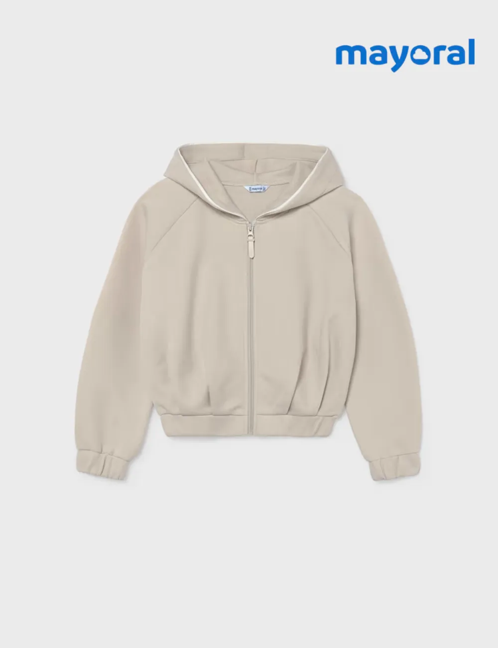 Chaqueta Costura Beige