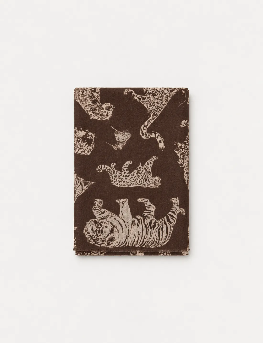 Pañuelo Tigres Chocolate