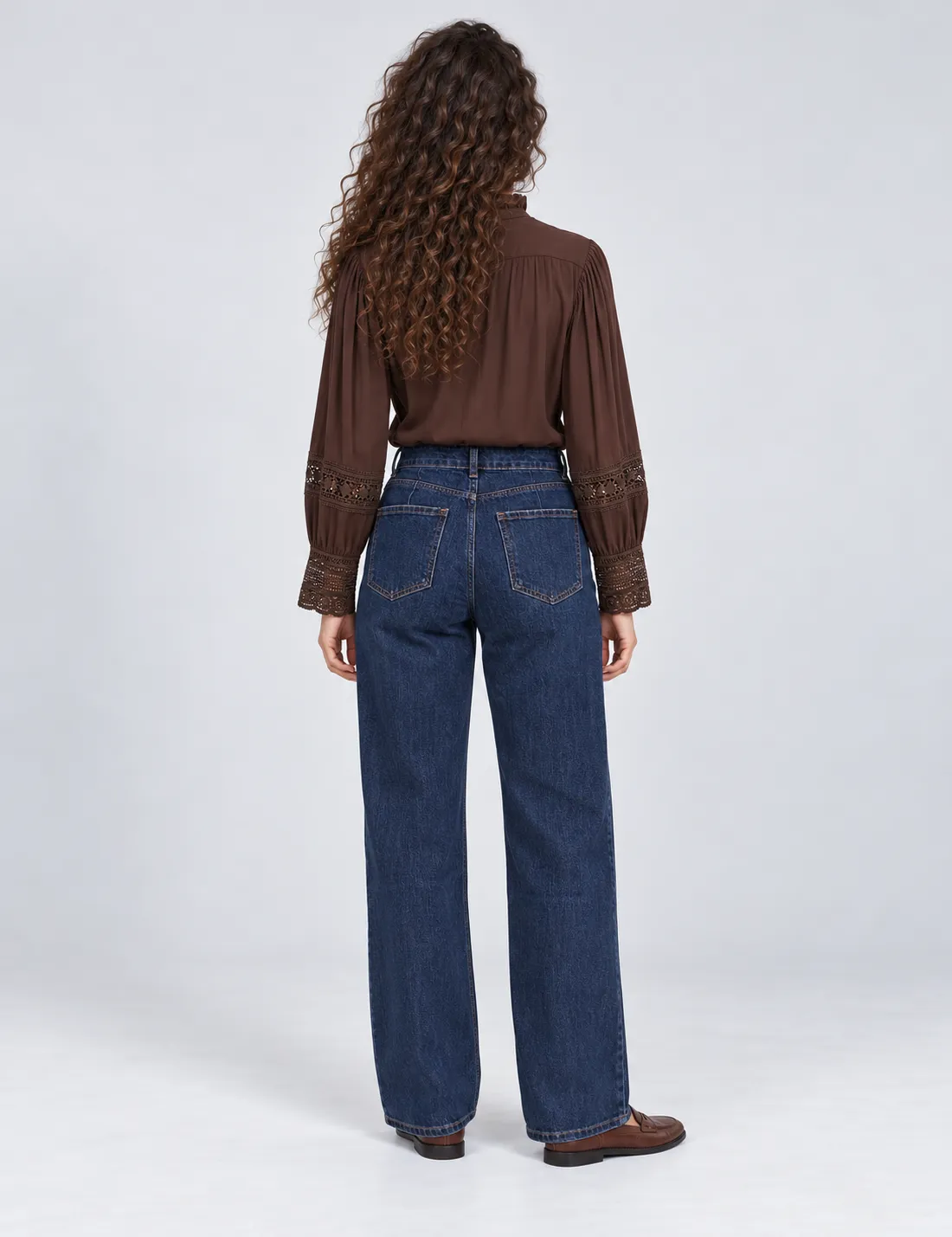 Alternative view of Jeans Straight Bolsillo Corazón