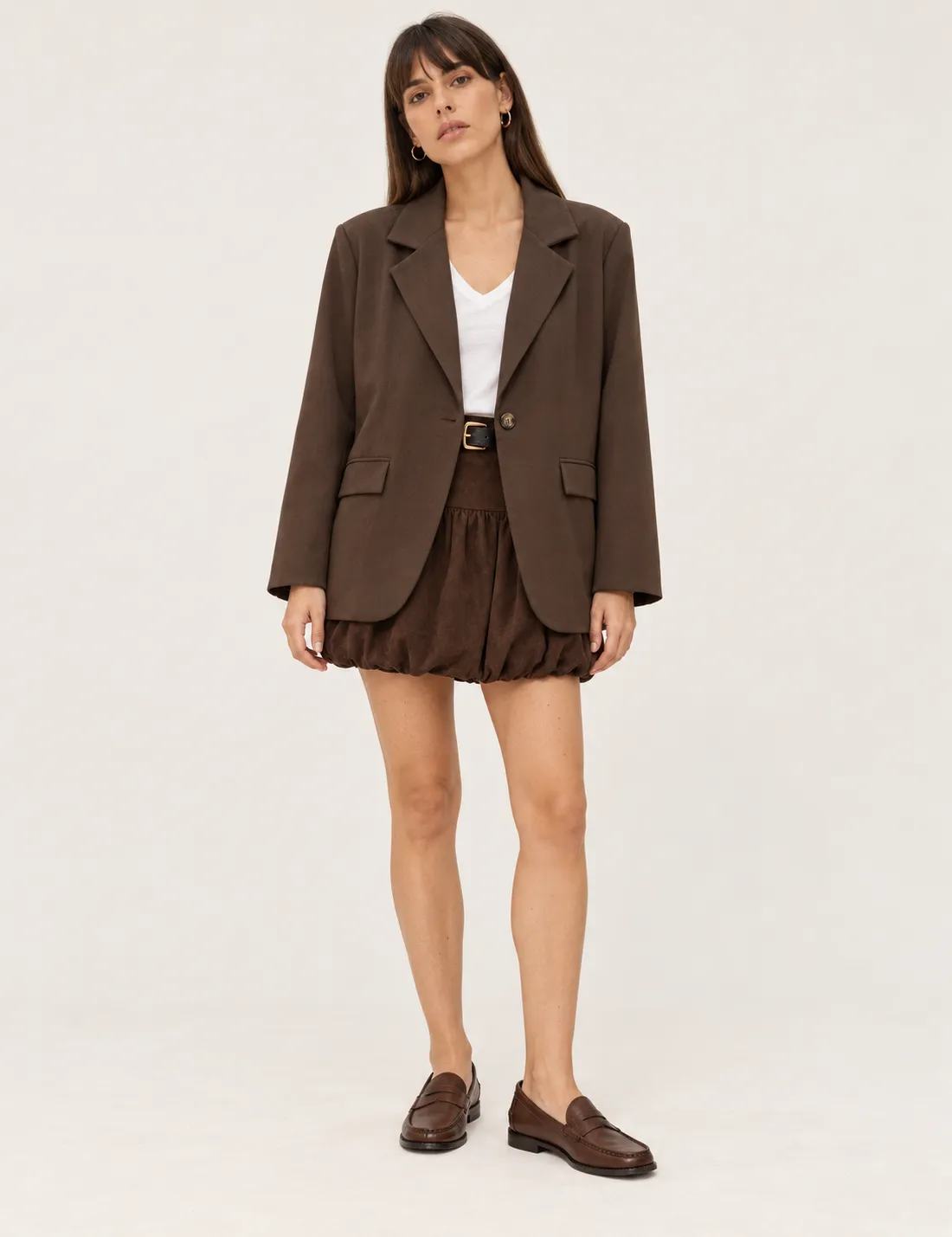 Blazer Oversize Chocolate