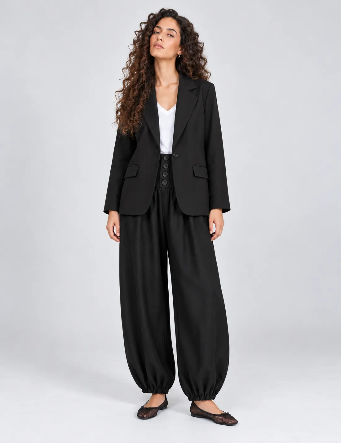 Blazer Oversize Negra