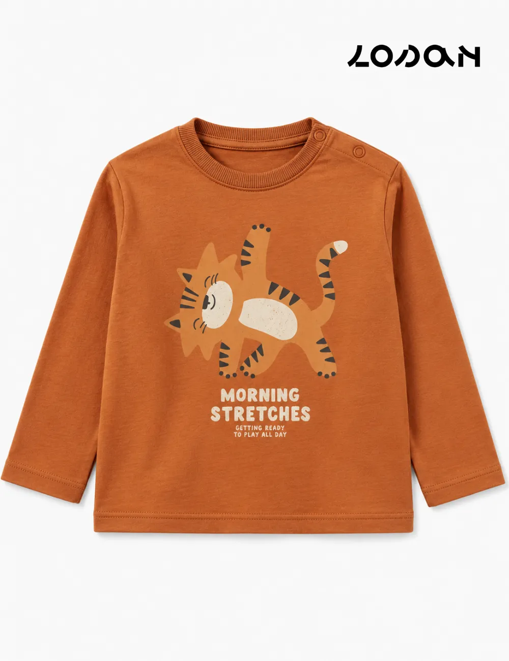 Camiseta Tigre Naranja